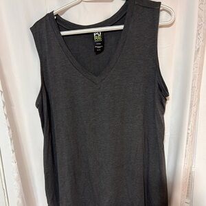 Pure Essence xl  Charcoal Gray Women's Tank Top- new or like new